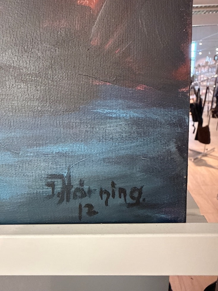 Maleri "J. Hörning"